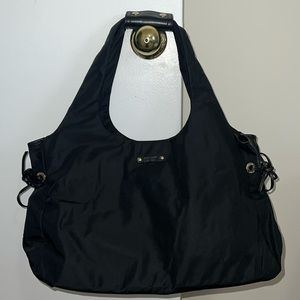 Kate Spade Nylon Black Hobo Bag